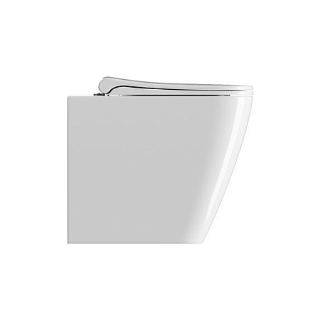 Чаша для унитаза приставной GSI Nubes 961011 белый