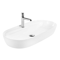 Раковина накладная BelBagno BB1347 41x81x13.5 белый