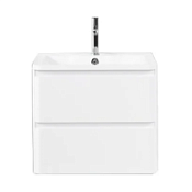 Тумба с раковиной BelBagno Albano ALBANO-700-2C-SO-BL 70 подвесная, Bianco Lucido