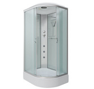 Душевая кабина Niagara Classic NG-33984-14LG 90x80x215 стекло матовое/профиль серебро