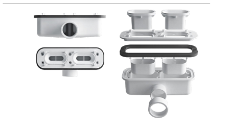 Сифон с гидрозатовром Vincea Vsph-D611
