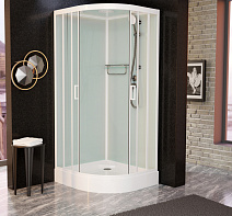 Душевая кабина Frank F420М White 120x120x220 белый