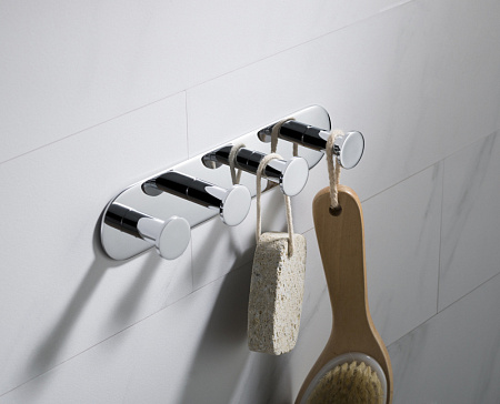 Вешалка с 4-мя крючками Timo Saona 13015/00 хром