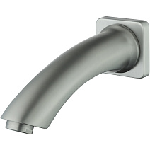 Излив Lemark LM3781GM для ванны, графит Излив Lemark LM3781GM для ванны, графит