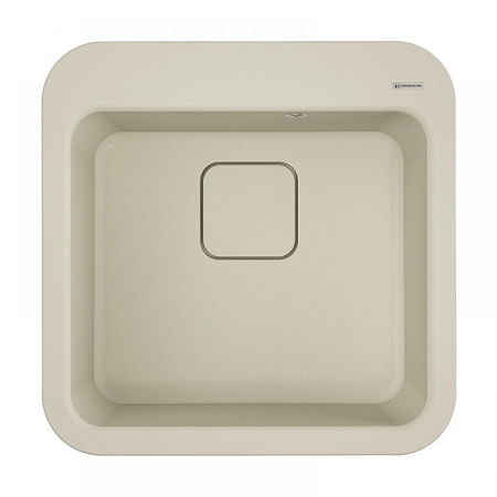 Кухонная мойка Omoikiri Tasogare 51-PA 51х51 пастила