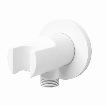 Шланговое подключение WasserKRAFT A148 с держателем белый