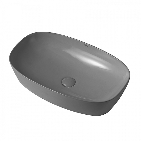 Раковина накладная ABBER Rechteck AC2206MG серый матовый