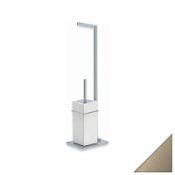 Стойка с аксессуарами Stil Haus Urania U20(36-BI) никель сатин/белый