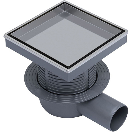 Душевой трап Logan L006-150 15х15 нержавеющая сталь