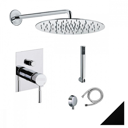 Душевой комплект Fiore Xenon 44NN5000 черный матовый