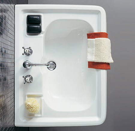 Раковина подвесная Simas Arcade AR 824 bia 1 hole 68x54x16 с 1 отверстием под смеситель, белый