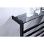 Полотенцесушитель электрический Black & White Universe N-333B 580x350 черный матовый - фото 3