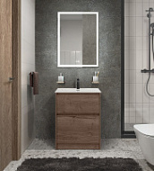 Мебель для ванной BelBagno Kraft KRAFT39-600/390-2C-PIA-RT 60 Rovere Tabacco