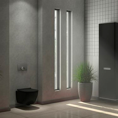 Унитаз подвесной beWash Bogen 88303270 с системой микролифт, черный матовый