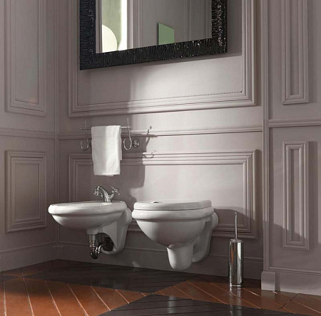 Унитаз подвесной Kerasan Retro 101501 белый