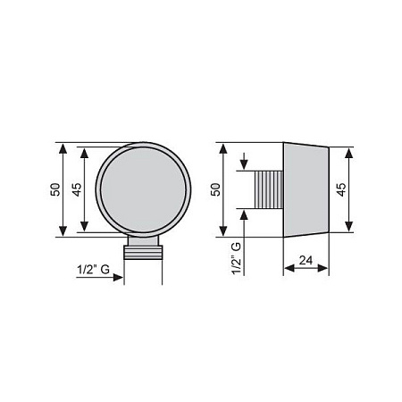 Шланговое подключение Emmevi C02283/OR золото