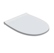 Крышка-сиденье для унитаза Globo 4ALL MDR20BI с микролифтом, белый/хром