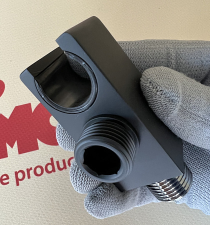 Гигиенический душ со смесителем Timo Helmi 4089/03SM черный