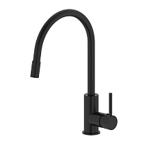 Смеситель IDDIS Kitchen 360 K36BLJ0i05 для кухонной мойки, черный