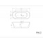 Акриловая ванна BelBagno BB306-1775 177.5x80.5 белый - фото 5