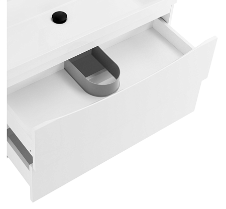 Тумба с раковиной BelBagno Marino MARINO-900-2C-SO-BL-P + BB900/450-LV-MR-AST 90 bianco lucido