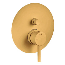 Смеситель Palazzani Mimo 12117563 для ванны с душем (внешняя часть), золото матовое