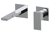 Смеситель AQG Bold 01BOC180CR для раковины, хром