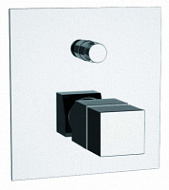 Смеситель Remer Q-Elegance QT09 для ванны c душем, хром