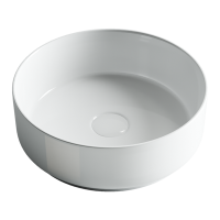 Раковина накладная Ceramicanova Element CN5001 36x36x12 белый
