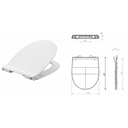Комплект Roca Victoria Pack 893105010 унитаз подвесной + инсталляция + сиденье