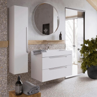 Мебель для ванной Aqwella Cube CUB0109W 90 белый матовый