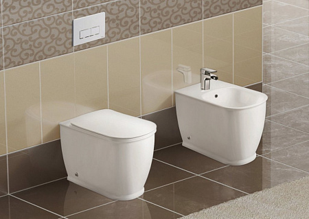 Чаша для унитаза приставного BelBagno Prado BB10150CB