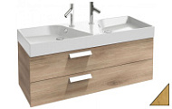 Тумба под раковину Jacob Delafon Rythmik EB1305-E70 120 см, 2 ящика, арлингтонгский дуб