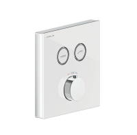 Термостат Nobili WE00202/EWCR для душа, хром/белый