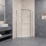 Душевой уголок RGW Passage 35088188-11 80x80x195 прозрачное/хром