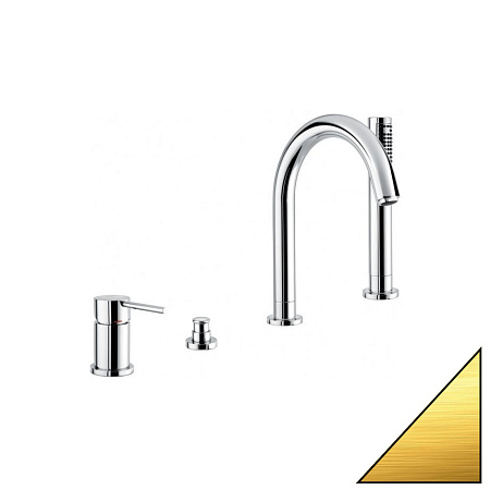 Смеситель Emmevi Piper 45120/OR для ванны, золото