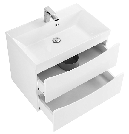Мебель для ванной BelBagno Marino MARINO-700-2C-SO-BL-P 70 bianco lucido