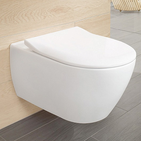 Унитаз подвесной Villeroy & Boch Subway 2.0 5614R201 альпийский белый