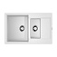 Кухонная мойка Omoikiri Daisen 78-2T-WH 78x51x23 белый - фото 1