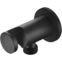 Шланговое подключение Aquatek AQ2455MB черный матовый Шланговое подключение Aquatek AQ2455MB черный матовый