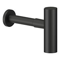 Сифон для раковины Nobili AV00107/10BM черный матовый