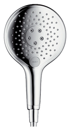 Душевая лейка Hansgrohe Raindance Select 28587400 белый/хром