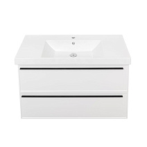 Тумба с раковиной La Fenice Elba TWIN FNC-01-ELB-B-100-2 два ящика, Bianco белый матовый