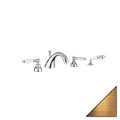 Смеситель Emmevi Deco Ceramic 121120BR для ванны с душем, бронза
