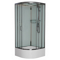 Душевая кабина Frank F400/2 М Brilliant 100x100 стекло матовое, хром Душевая кабина Frank F400/2 М Brilliant 100x100 стекло матовое, хром