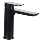 Смеситель Palazzani QI 68301838 для раковины, черный матовый