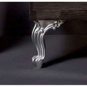 Ножки Armadi Art NeoArt 855-SL h25 для мебели, серебро