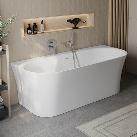 Акриловая ванна BelBagno BB711-1550-700 155x70 белый