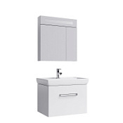 Мебель для ванной Aqwella Нео Neo.01.07/1 70 подвесная, шкаф-зеркало,  белая
