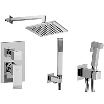 Душевой комплект Paffoni Elle KITZEL018CR/M хром